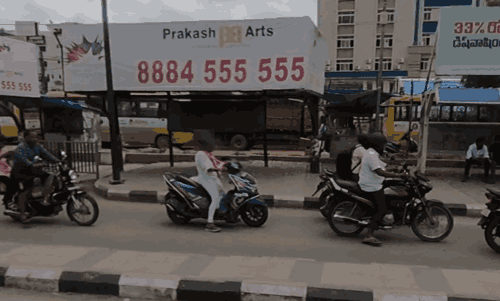 Miyapur Cross Road, Hyderabad