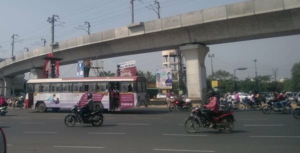 Uppal Cross Road, Hyderabad